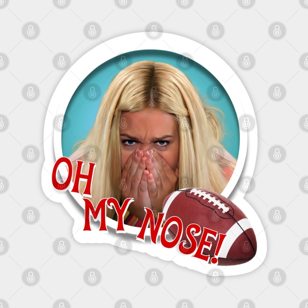 Brady Bunch - Oh My Nose Magnet by Zbornak Designs