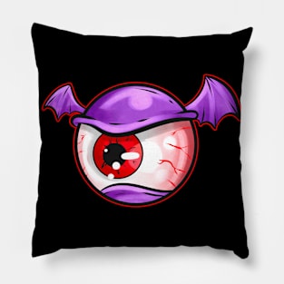 One Eyed Demon One Eye With Tiny Wings Costume Halloween Pillow