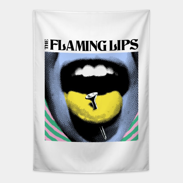 Flamming Lips - Fanmade Tapestry by fuzzdevil