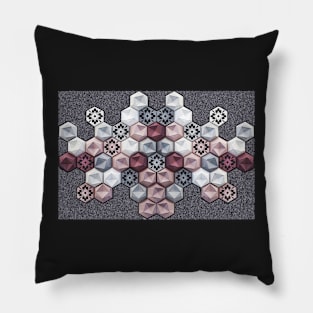 Hexagonal Delight Pillow