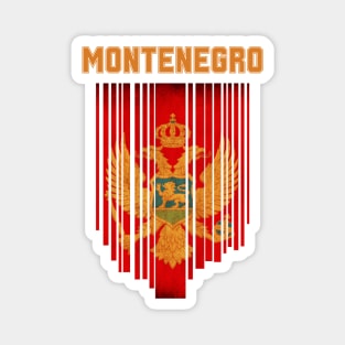 Montenegro flag Magnet