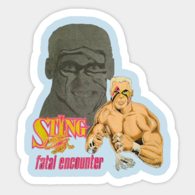 The Stinger - Sting - Sticker