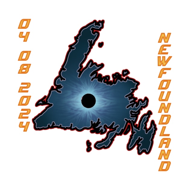 Newfoundland 2024 Total Solar Eclipse by Victopia