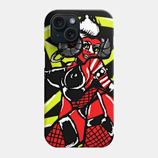 Demonic Street Punk Succubus Phone Case