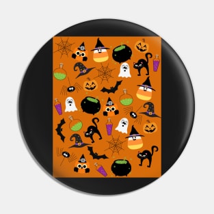 Halloween (Orange) Pin