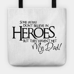 Daddy Superheroes Tote