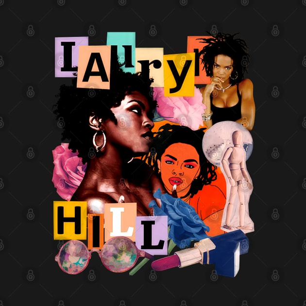 Lauryn Hill Fugees The Famous Vintage Retro Rock Rap Hiphop by beckhamwarren