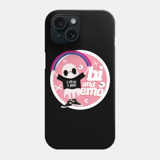 Bi and Emo Badge Phone Case