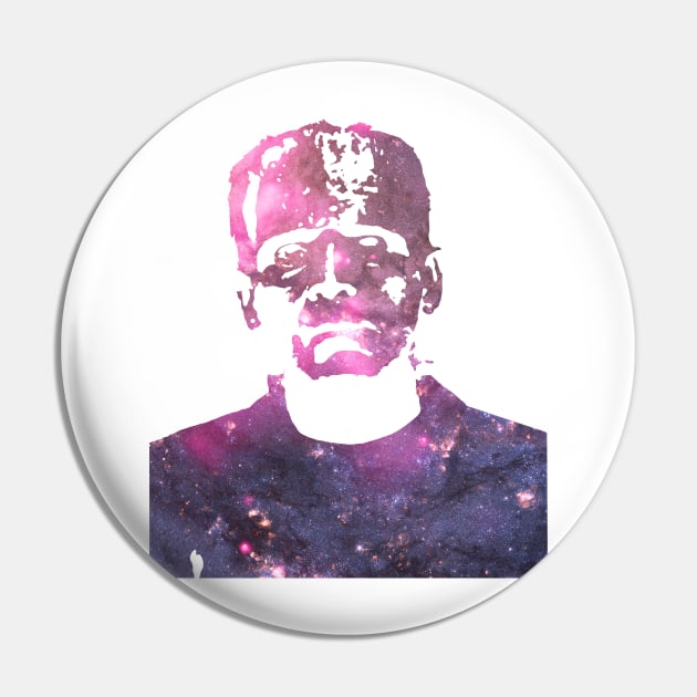 Frankenstein | Boris Karloff | Galaxy Horror Icons Pin by SlightlyLargerGlasses