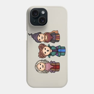 Three Hocus Pocus Little Witches Phone Case