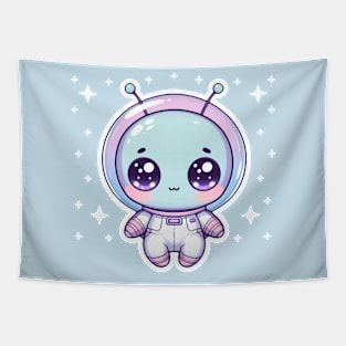 Cute Alien Kawaii Tapestry