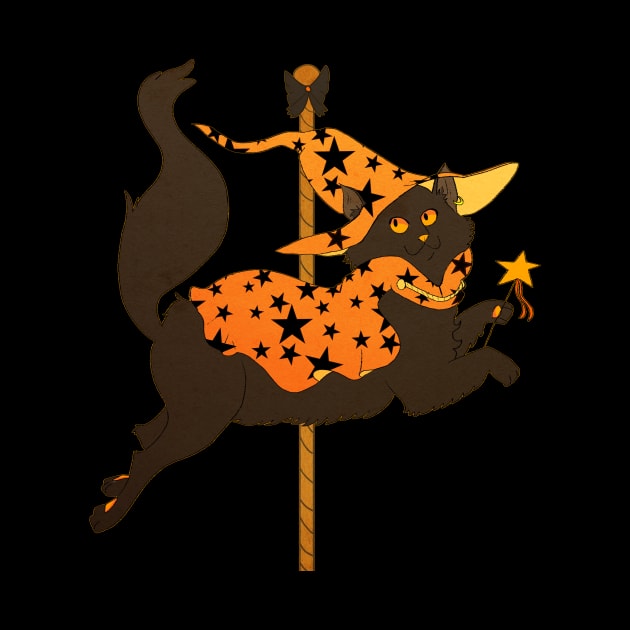 Halloween Cat Carousel by Hillopurkki