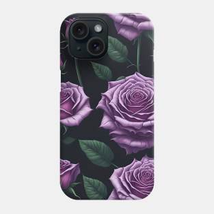 rose pattern, floral design Phone Case