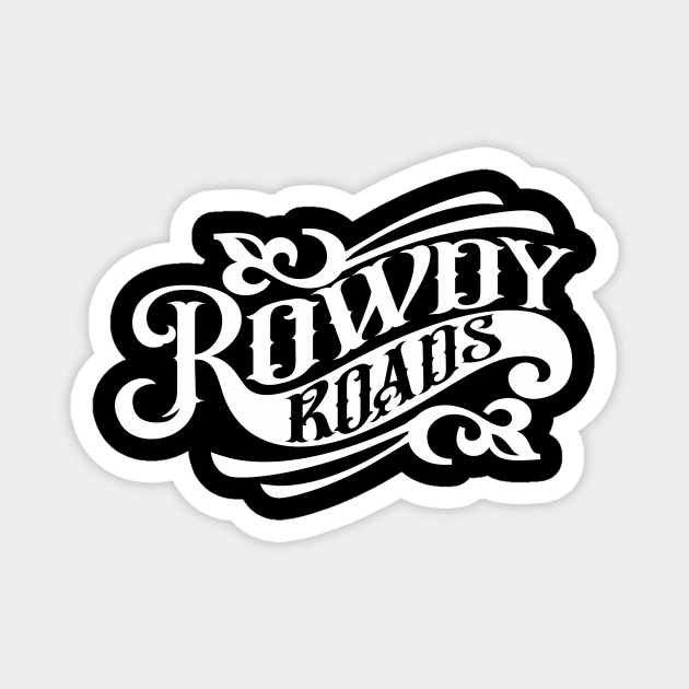 Rowdy Roads vintage Magnet by Rowdy road