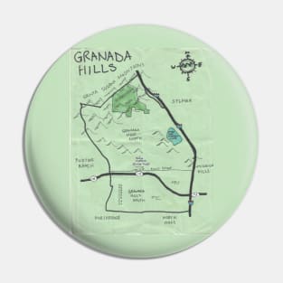 Granada Hills Pin