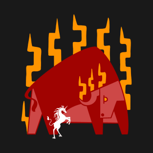 The Unicorn and Bull T-Shirt