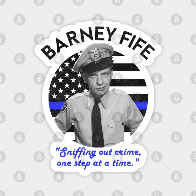 Thin Barney Line Magnet by darklordpug