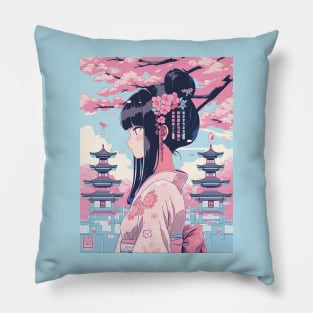 Sakura Girls # 6 Pillow