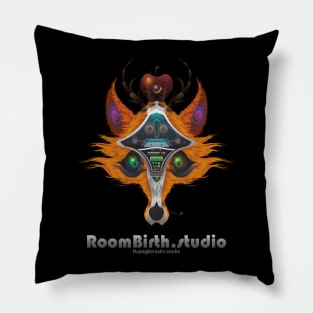 skate fox t-shirt 2 Pillow