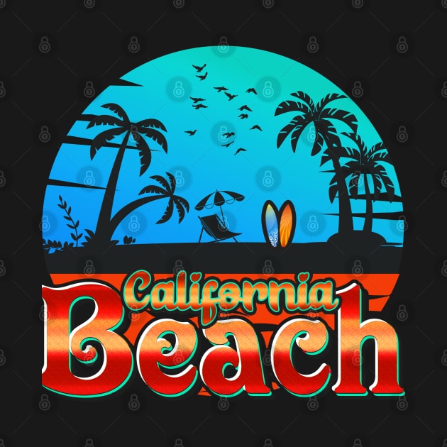 California Beach by Tonibhardwaj