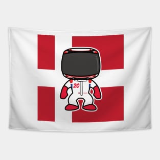 Kevin Magnussen Custom Bobblehead - 2022 Season Flag Edition Tapestry