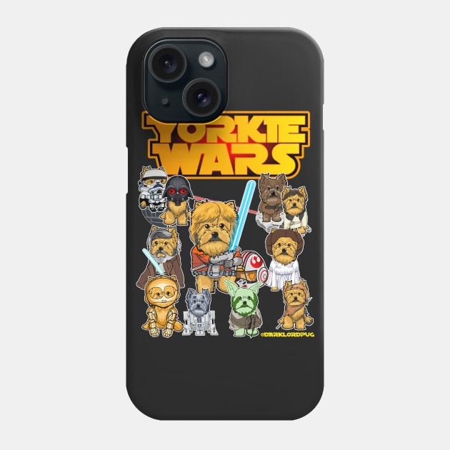 Yorkie Dog Fan Art Phone Case by darklordpug