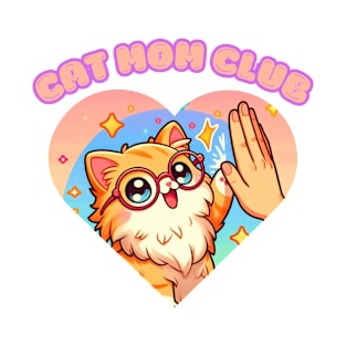 Cat Mom Club T-Shirt