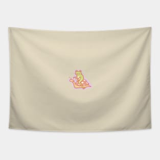 Frog on Snail Tapestry