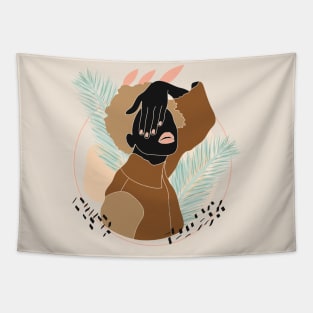 Tropical Goddess Tapestry