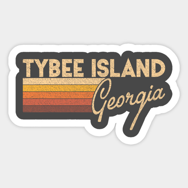 Tybee Island Georgia Tybee Island Georgia Sticker Teepublic