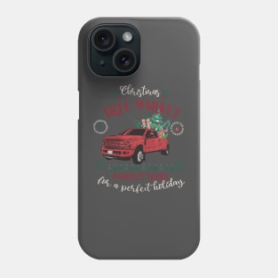 Christmas Tree Market Phone Case