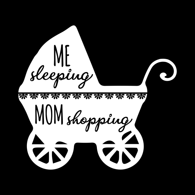 BABY SLEEPING MOM SHOPPING by HAIFAHARIS