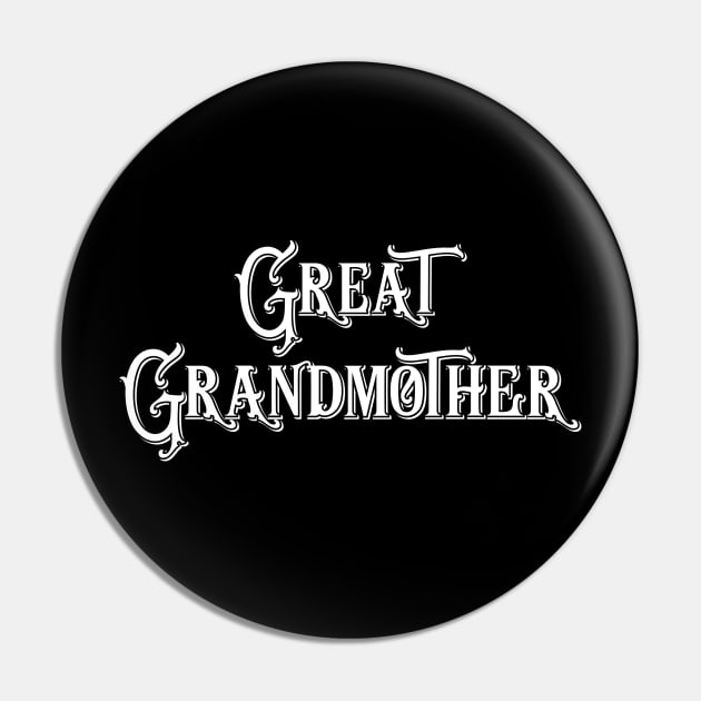 Great Grandmother Victorian Type Pin by letnothingstopyou