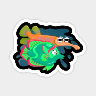 Aquarium fish love Magnet