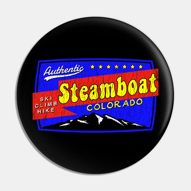 Steamboat Colorado Skiing Pin by heybert00