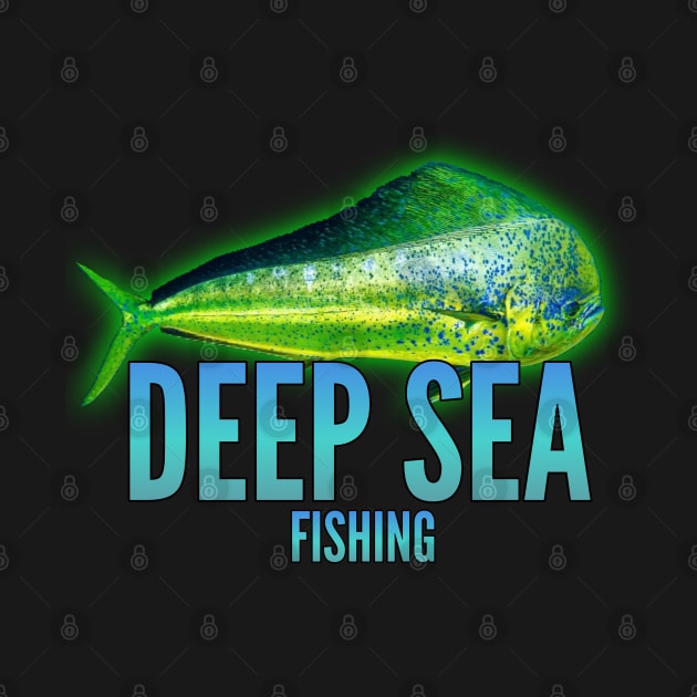 Deep sea fishing designs by Coreoceanart