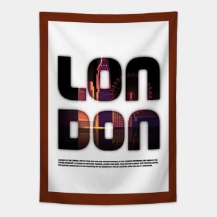 London Cityscape Tapestry