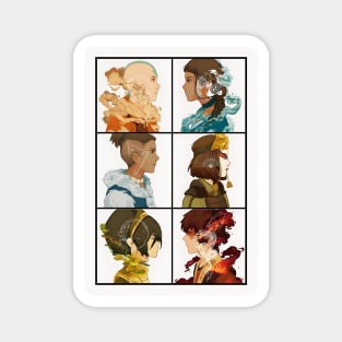 Avatar the Last Airbender Cast Magnet