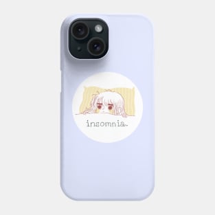 Insomnia Crayolina Illustration Phone Case