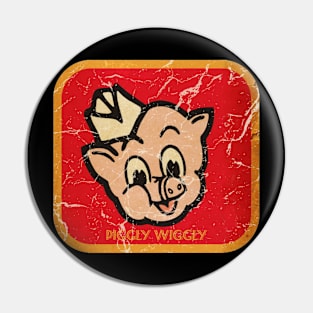 Piggly #6 Art Drawing Pin