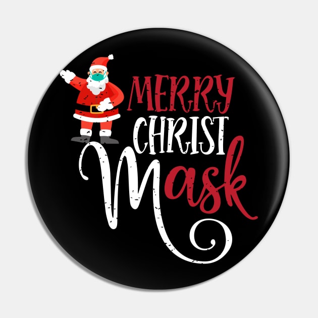 Merry Christmask Santa Gift Pin by The store of civilizations