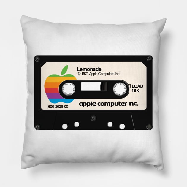 Apple lemonade Pillow by erndub