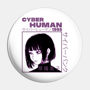 cyber human 1995 Pin