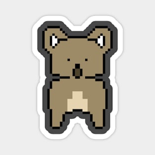 Pixelated Wildlife koala Magnet