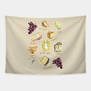 CHEESE GLORIOUS CHEESE Tapestry