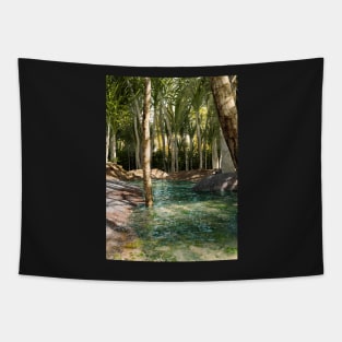 Jungle River Tapestry