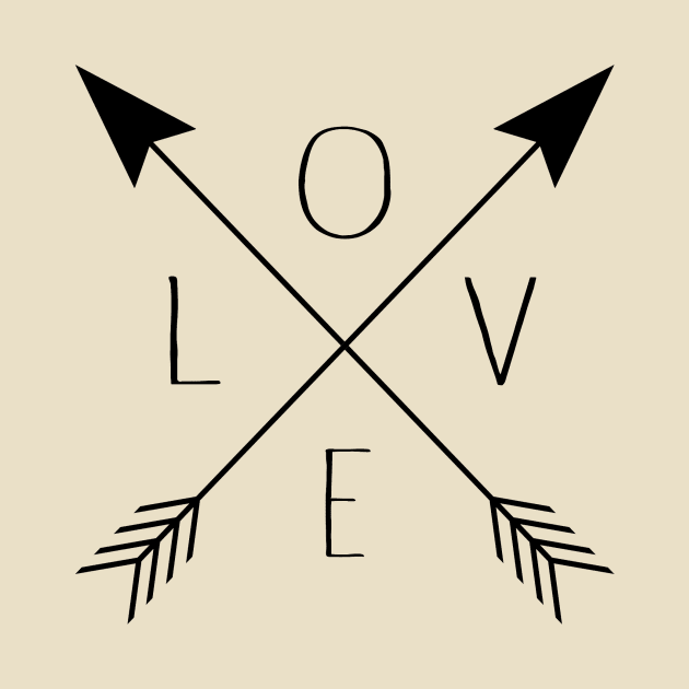 Love Arrows by lunabelleapparel