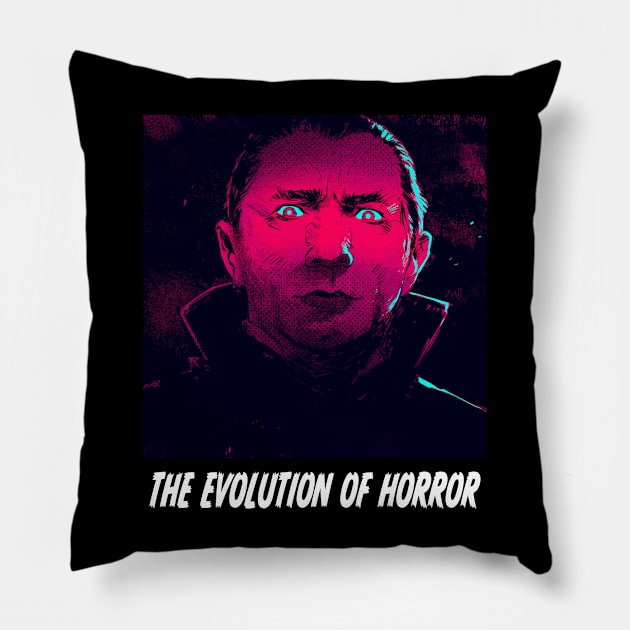 Vampires Artwork Pillow by Evolution Of Horror