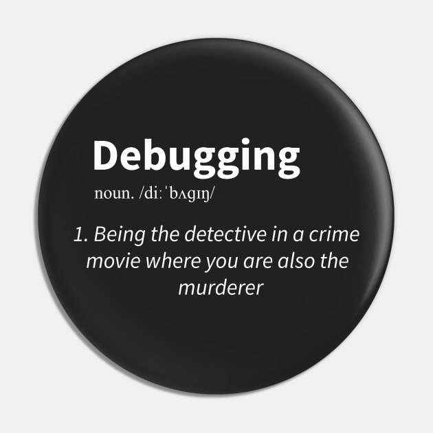 Debugging Pin by R4Design