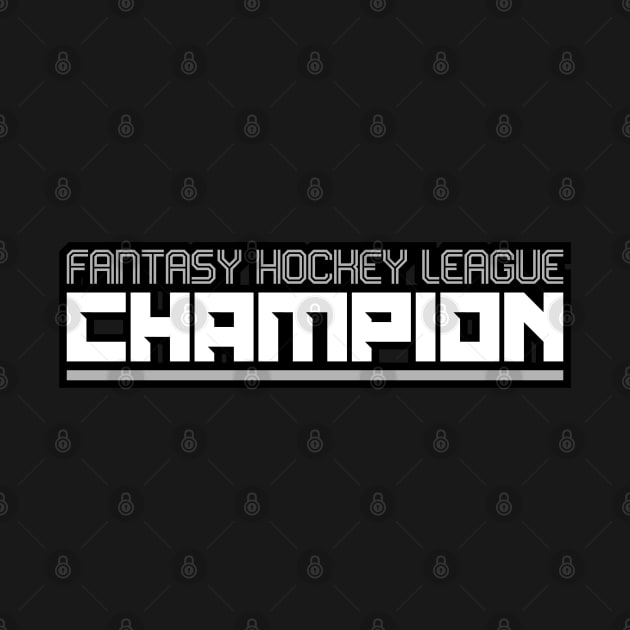 Fantasy Hockey League Champ by JWDesigns